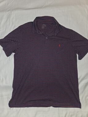 Polo Ralph Lauren Men's Short Sleeve Striped Shirt Lg